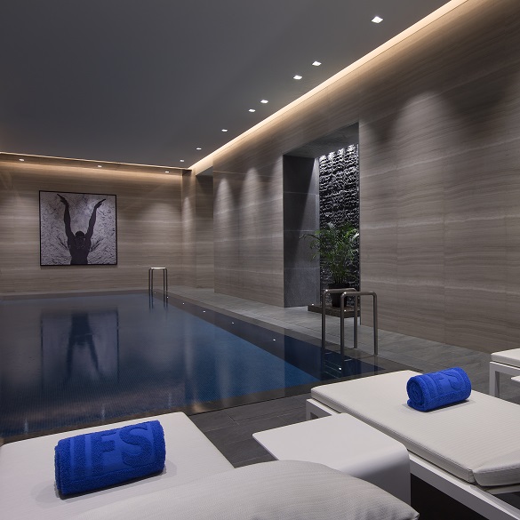 Chengdu luxury indoor thermostatic swimming pool
